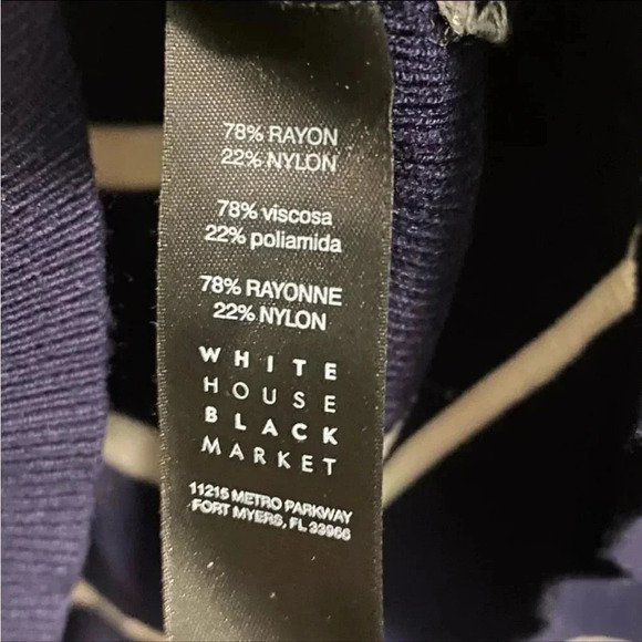 NAUTICAL WHBM lightweight sweater with ruffle sleeve Size S - Picture 5 of 6